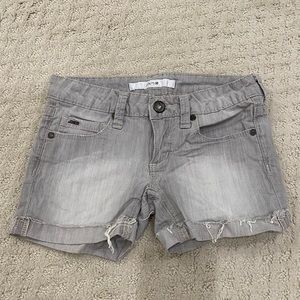 Joe’s Jeans grey denim shorts